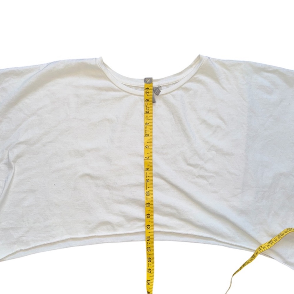 ASOS White Cropped Boxy Tee - Picture 8 of 10